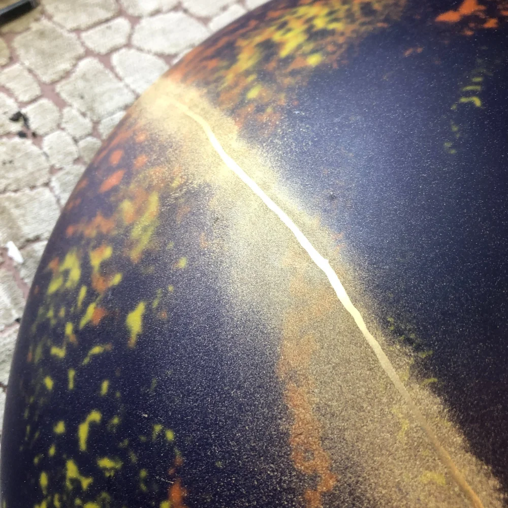 Restauration kintsugi - Detail par Dominique Destray